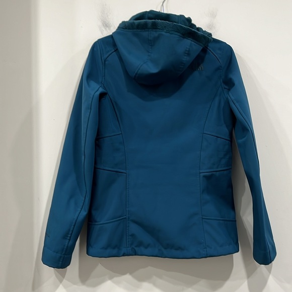 The North Facee Windwall Fleece Lined Preuss Softshelll in Dark Teal size XS - Picture 10 of 15